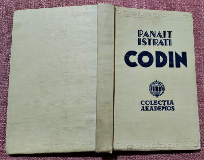 Codin. Colectia Akademos, I. G. Hertz 1935 - Panait Istrati foto