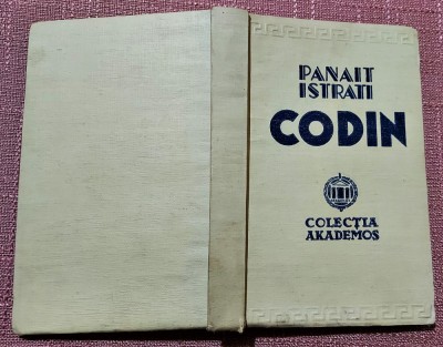 Codin. Colectia Akademos, I. G. Hertz 1935 - Panait Istrati foto