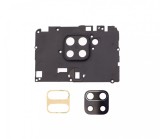 Geam Camera Xiaomi Redmi Note 9 Negru + Rama