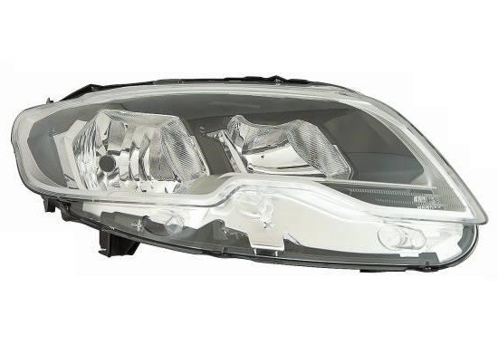 Far Peugeot 301, 01.2017-, partea Dreapta, H1+H7+PY21W+W5W; electric; fara motor, DEPO