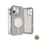 Husa MagSafe pentru Apple iPhone 16 Pro Tech-Protect Liquid Silicone Gri