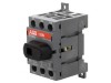 Separator-&icirc;ntrerupător Poli 3 pentru şină DIN 25A OT, ABB