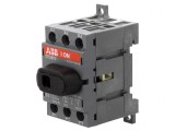 Separator-&icirc;ntrerupător Poli 3 pentru şină DIN 25A OT, ABB