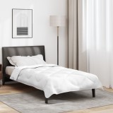 vidaXL Plapumi &amp; Pături Alb 135 x 200 cm Microfibră