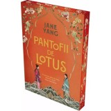 Pantofii de Lotus - Jane Yang, Editie Canturi Colorate, Litera, Actiune, 2025, 200x140mm