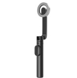 Cumpara ieftin Selfie stick bluetooth, TELESIN, prindere magnetica, compatibil iPhone 16, iPhone 15, iPhone 14, iPhone 13, Negru, lungime 69 cm