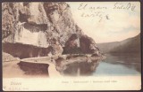 1254 - ORSOVA, Danube Kazan, Romania - old postcard, Censor - used, Circulata, Printata