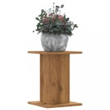 VidaXL Suporturi de plante, 2 buc., stejar artizanal, 30x30x40cm, lemn