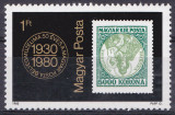 TSV % - 1980 MICHEL 3428 UNGARIA, MNH/** LUX, Nestampilat
