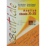 Doru Savulescu - Matematica - Analiza, clasele XI-XII (editia 2008)