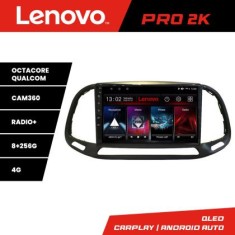 Navigatie Fiat Doblo 2015-2018 Lenovo Kit-DOBLO15 8 core QLED 2K 8+256 360 Android Waze USB Navigatie Internet Youtube Radio CarStore Technology foto