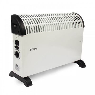 Radiator electric cu ventilator turbo Bohm, 2000 W, Timer pana la 24 h, Suprafata de incalzire 20-25 mp foto