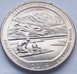 25 cents / quarter 2014 SUA, Colorado, Great Sand Dunes, litera P/D, unc, America de Nord