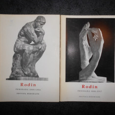 RODIN - PERIOADA 1840-1886 / 1886-1917 2 volume (Mica enciclopedie de arta)