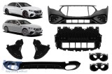 Pachet E53 potrivit pentru Mercedes E W214 sedan, S214 break dupa 2023 pentru modelul cu bara spate A Design Line Performance AutoTuning