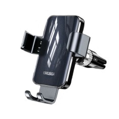 Suport Auto Telefon Kakusiga KSC-1496 Mechanical Gravity Lock prindere grila ventilatie, Negru