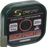 Cumpara ieftin Fir Monofilament Carp Spirit Riga Mortis Lo-vis Green Chod Hooklink 20m, 15lbs, 6.80kg