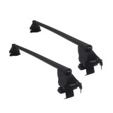 Set bare transversale portbagaj din otel marca Twinny Load TL S49, kit complet cu bare, suporti si antifurt cu cheie, Audi A3 Sportback 8va 2012- 5 U, Carpoint