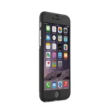 Cumpara ieftin Husa pentru Apple iPhone 6 / Apple iPhone 6S Negru Fullcover cu acoperire completa 360 grade cu folie protectie de sticla gratis, MyStyle