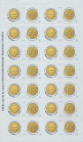 |Romania, LP 1762a/2007, 140 de ani Sistemul Monetar Romanesc Modern, coala, MNH, Nestampilat