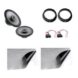 Cumpara ieftin KIT AUDIO VW, SEAT, DIFUZOARE HERTZ UNO X 165, INELE, ADAPTOR CABLU BOXE,