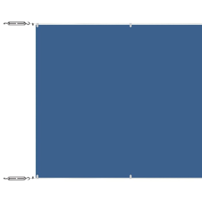 Copertina verticala, albastru, 180x1000 cm, tesatura oxford