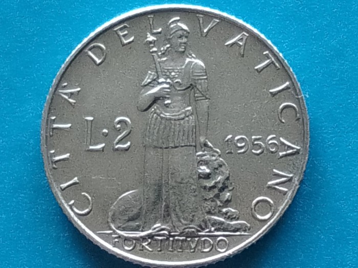 VATICAN-2 LIRE 1956