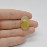 Cabochon cuart rutilat 24x16x6mm c71