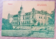 F699-Timisoara veche interbelica-Orfelinatul-WaisenHaus anii 1911 carte postala.