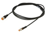 Cablu LUMBERG AUTOMATION M12/M8 3-4 pini 2m pentru senzori și automatizări