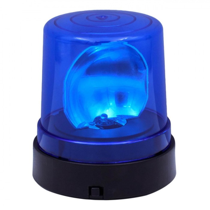 Jucărie Sirenă Poliție, Model Magnetic, Lumină și Sunet, Albastru