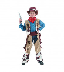Costum carnaval Cowboy pentru copii, 5 - 6 ani ( 110/120 cm) foto