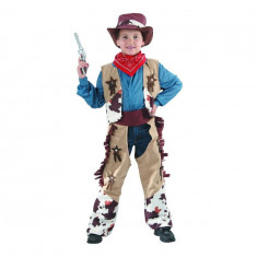 Costum carnaval Cowboy pentru copii, 5 - 6 ani ( 110/120 cm)