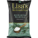 Chipsuri de Cartofi cu Rozmarin si Sare de Mare Fara Gluten Bio 125 grame Lisa&#039;s