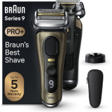 Aparat de ras electric Braun Series 9 PRO+ 9519s, ProLift Trimmer, SensoFlex, AutoSense, Sonic Technology, 40.000 de actiuni de taiere, 5 elemente de