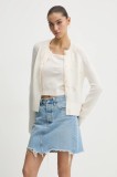 Abercrombie &amp; Fitch pulover femei, culoarea bej, KI150-4293
