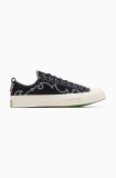 Converse tenisi Chuck 70 OX Pride culoarea negru, A10215C