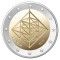 Letonia 2 euro 2024 comemorativ, UNC