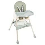 Scaun de masa multifunctional KRUZZEL 3in1 cu centuri de sustinere in 5 puncte Verde