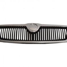 Grila radiator Skoda Octavia II 1Z3/1Z5 Sedan / Combi 06.2004-12.2012 grila masca cu ornament cromat