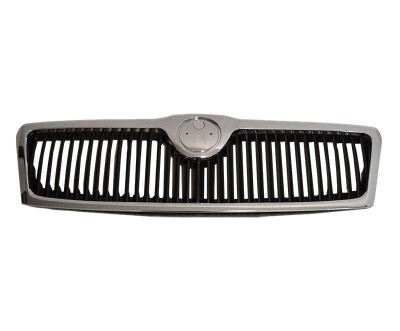 Grila radiator Skoda Octavia II 1Z3/1Z5 Sedan / Combi 06.2004-12.2012 grila masca cu ornament cromat foto