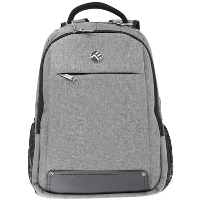 Rucsac laptop Tellur Companion, cu port USB, 15.6&amp;quot;, Gri foto