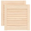 Usi de dulap design lambriu 2 buc. 39,5x39,4 cm lemn masiv pin