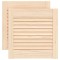Usi de dulap design lambriu 2 buc. 39,5x39,4 cm lemn masiv pin