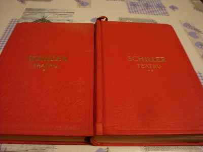 Schiller - Teatru - 2 volume - 1955 foto