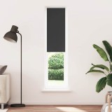 VidaXL Jaluzea cu role opace negru 40x230 cm lățime material 35,7 cm
