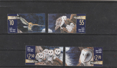 Gibraltar 2020-Fauna,Pasari,Bufnite,Serie 7 val.,bloc 2 val.,Mi.1975-1981,Bl.143 foto