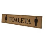 Semn indicator toaleta