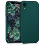 Husa pentru Apple iPhone XR, Silicon, Verde, 46549.14, Carcasa, Kwmobile