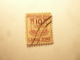 Timbru Canal Zone (Panama) 1932 - Emblema , 10c stampilat